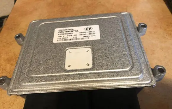 Hyundai Kona I Engine control unit/module 391B503AO 391B103AEO