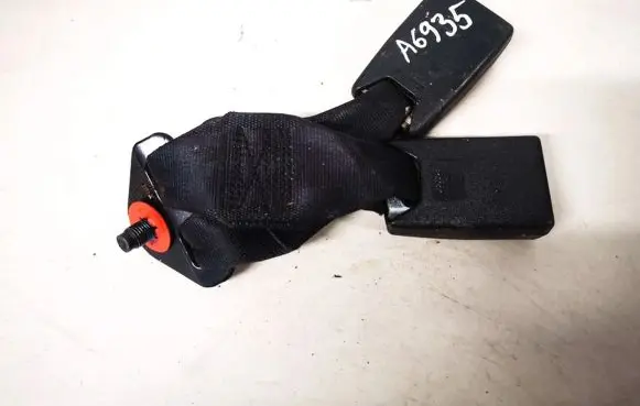 Middle seatbelt buckle (rear)