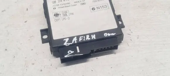 Opel Zafira A Other control units/modules 24410018
