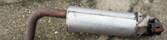 Renault Espace IV Rear muffler/silencer tail pipe 