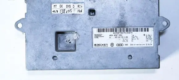 Audi A6 S6 C6 4F MMI control unit 4E0035729