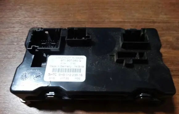 Porsche 997 Other control units/modules