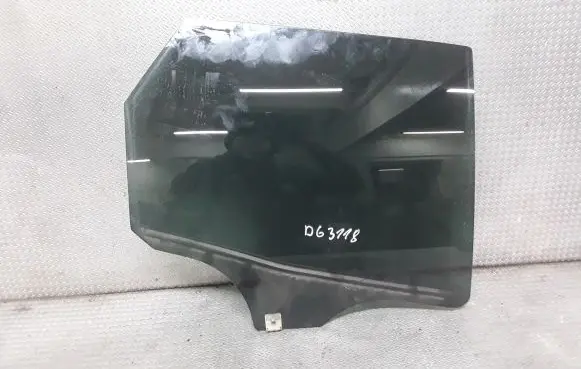 Rear door window glass