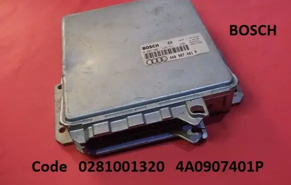 Audi A6 S6 C4 4A Engine control unit/module 0281001320 4A0907401P