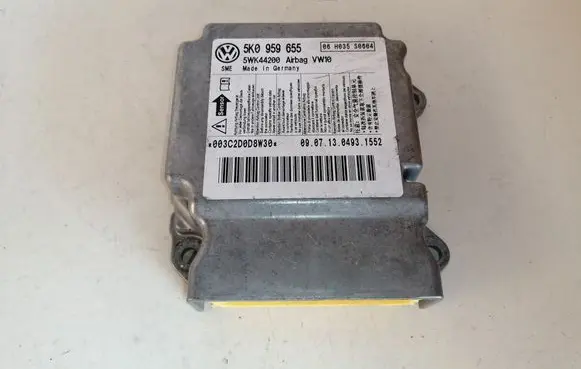 Volkswagen Golf VI Airbag control unit/module 5K0959655 5WK44200