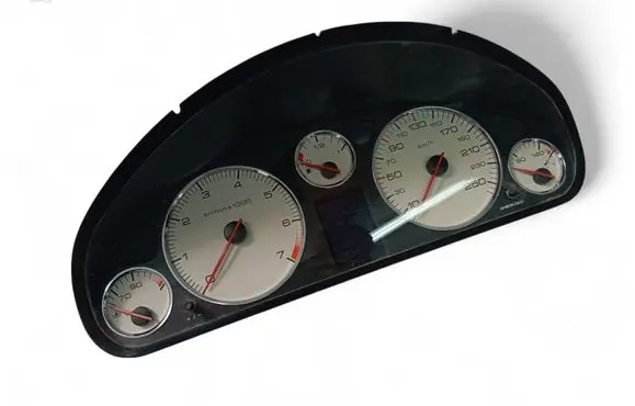 Peugeot 407 Speedometer (instrument cluster) 9651855280