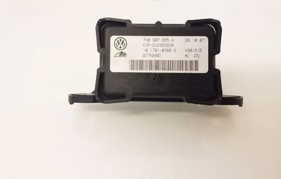 Audi A3 S3 8P ESP acceleration yaw rate sensor 7H0907655A 170103663 DC77K264B7