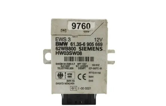 Immobilizer control unit/module