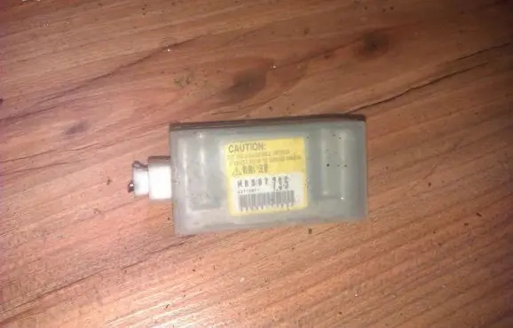 Mitsubishi Outlander Airbag deployment crash/impact sensor mr587735
