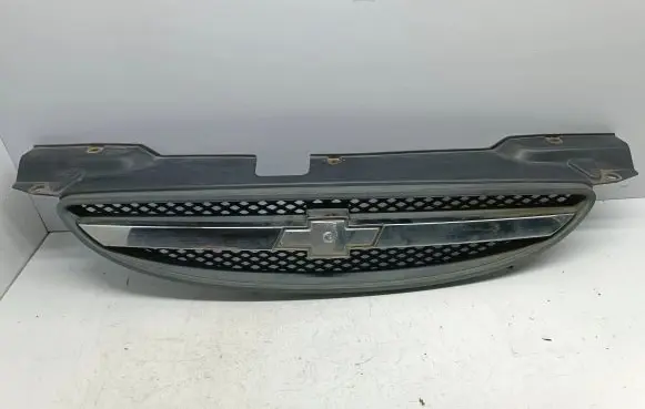 Chevrolet Kalos Front bumper upper radiator grill 96492235