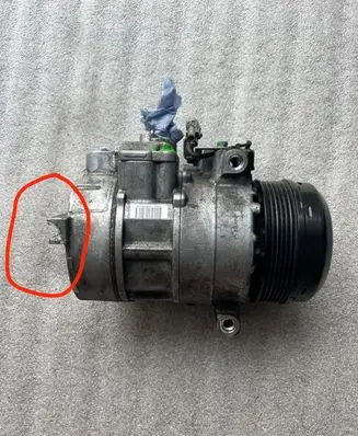 Mercedes-Benz C W204 Air conditioning (A/C) compressor (pump) 4472807090