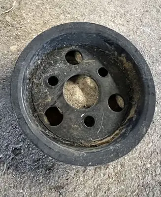 Peugeot 607 Power steering pump pulley 4R8Q3A733AB 4R8Q3A733A