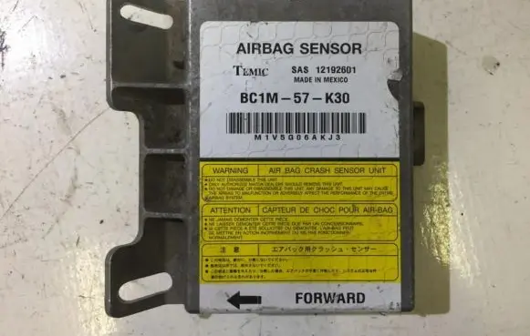 Mazda 323 F Airbag control unit/module SAS12192601 BC1M57K30