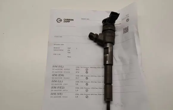 Mercedes-Benz Citan W415 Fuel injector 0445110652