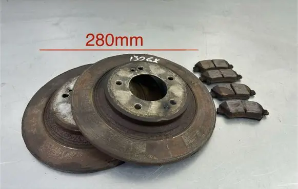 Hyundai i30 Rear brake disc