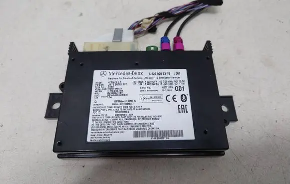 Mercedes-Benz C W205 Bluetooth control unit module A2229005315 2229005315