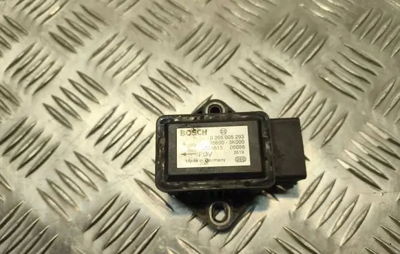 ESP acceleration yaw rate sensor
