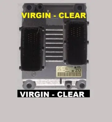 Opel Vectra C Engine control unit/module ECU 0261208743 55557538