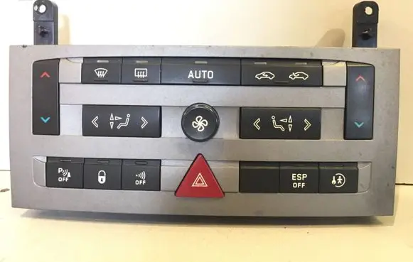 Peugeot 407 Climate control unit 96573322YW