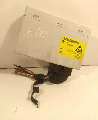 BMW 5 E60 E61 Central console control unit 9138969 80059001