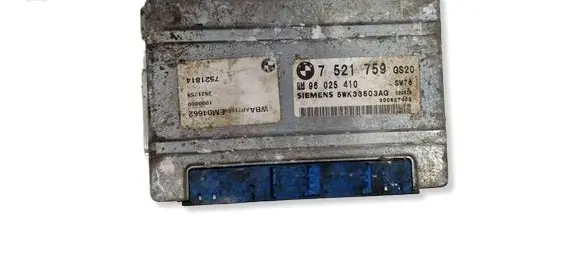 BMW 3 E46 Gearbox control unit/module 5WK33503AG 7521759 96025410