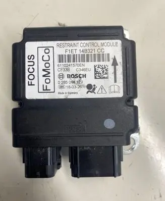 Ford Focus Airbag control unit/module F1ET14B321CC 0285014129 6110241570EN