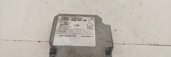 Volkswagen PASSAT B5.5 Airbag control unit/module 6Q0909605C 27010606K 5WK42900