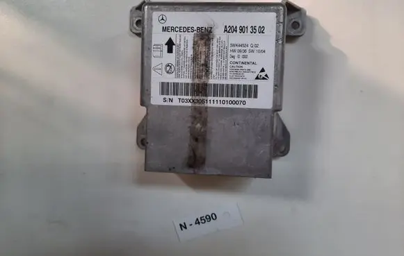 Mercedes-Benz C W204 Airbag control unit/module A20490133502