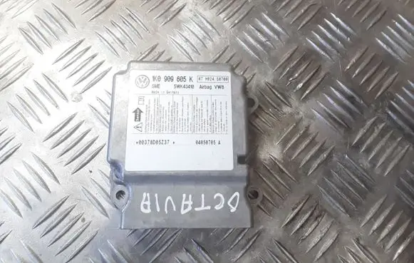 Skoda Octavia Mk2 (1Z) Airbag control unit/module 1K0909605K 07H024S0700 5WK43410