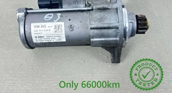 Audi Q3 8U Starter motor 02E911024B 0001179518 06052017