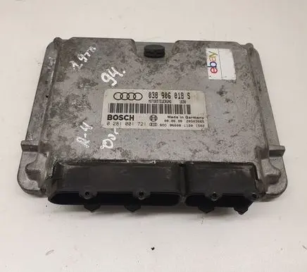 Audi A6 S6 C6 4F Engine control unit/module ECU 038906018S 0281001721
