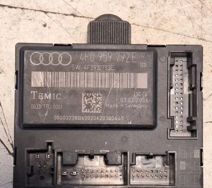 Audi A6 S6 C6 4F Door control unit/module 4F0910793E 4F0959792E 0033TFJ0001