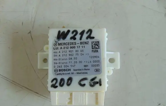 Mercedes-Benz E W212 Parking PDC control unit/module A2129001711