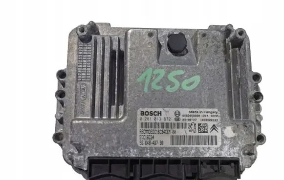 Peugeot 308 Engine ECU kit and lock set 0281013872--- 0281013872 9653958980 9664843780