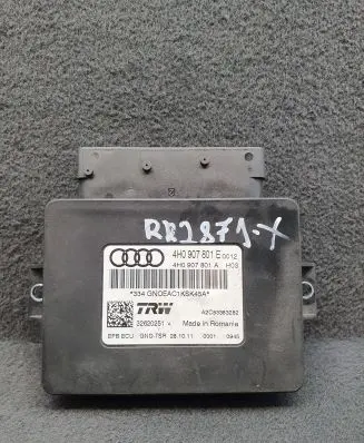 Audi A6 S6 C7 4G Hand brake control module 4H0907801E 4H0907801A