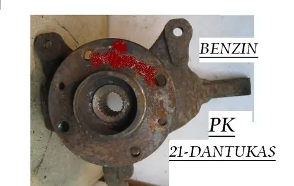 Renault Laguna I Front wheel hub spindle knuckle