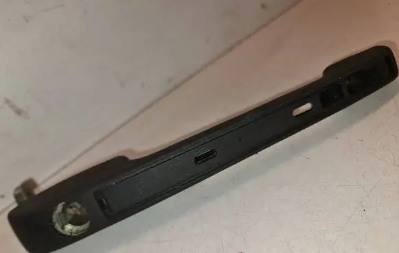 Volkswagen Golf II Front door exterior handle 191837208 191837207