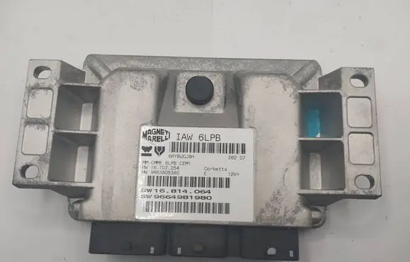 Peugeot 307 Engine control unit/module 9663805380 9664981980 16814064