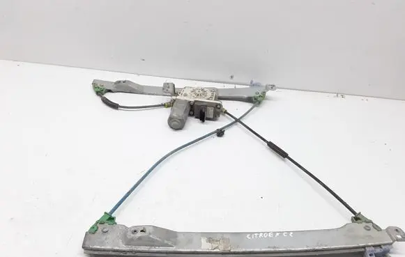 Front door window regulator with motor