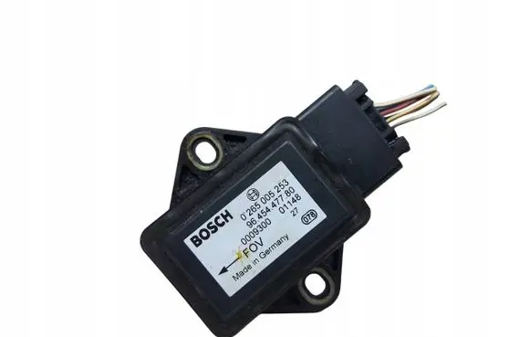 Peugeot 207 ESP acceleration yaw rate sensor 0265005253 9645447780 0009300
