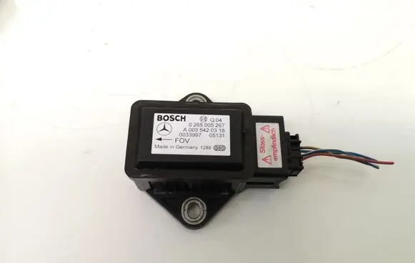 Mercedes-Benz E W211 ESP acceleration yaw rate sensor A0035420318 0265005267