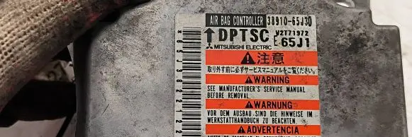Suzuki Grand Vitara II Airbag control unit/module 38910-65J30