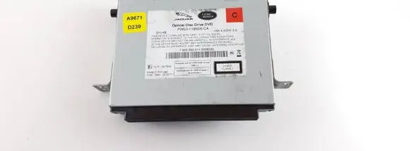 Navigation unit CD/DVD player