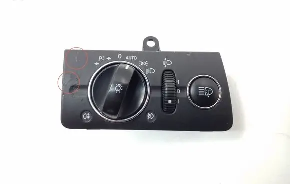 Mercedes-Benz E W211 Light switch A21154510049116