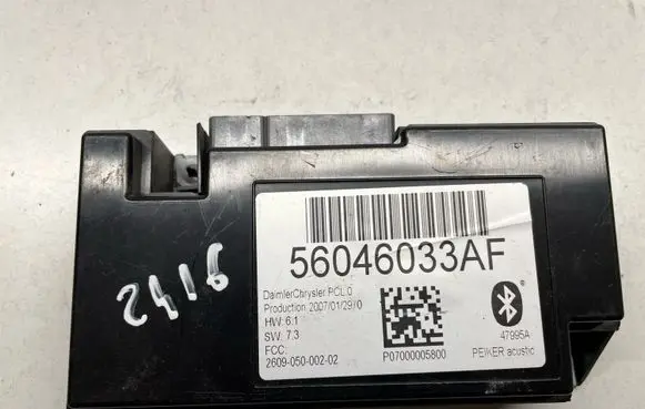 Bluetooth control unit module