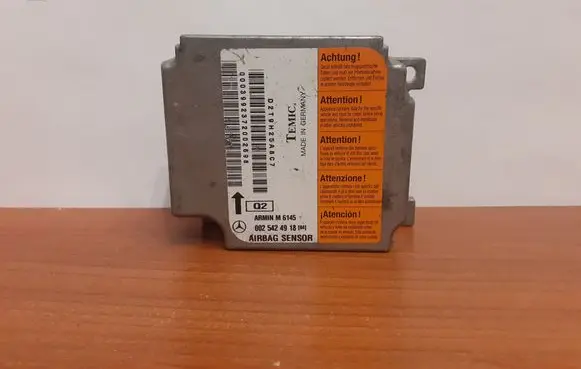 Mercedes-Benz ML W163 Airbag control unit/module 5723 0025424918