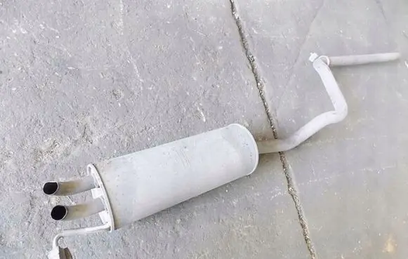 Skoda Roomster (5J) Rear muffler/silencer tail pipe 
