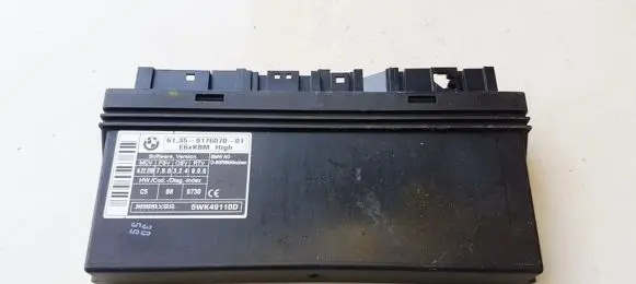 BMW 5 E60 E61 Comfort/convenience module 6135917607001 5WK49110D