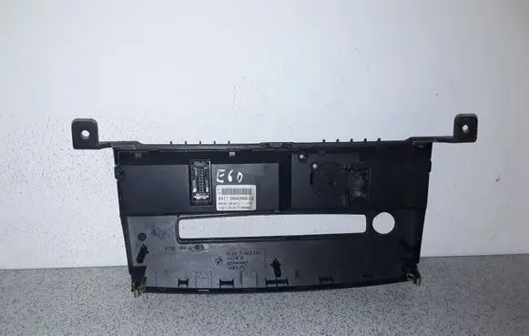 BMW 5 E60 E61 Climate control unit 64116942682 6942682 51457063145