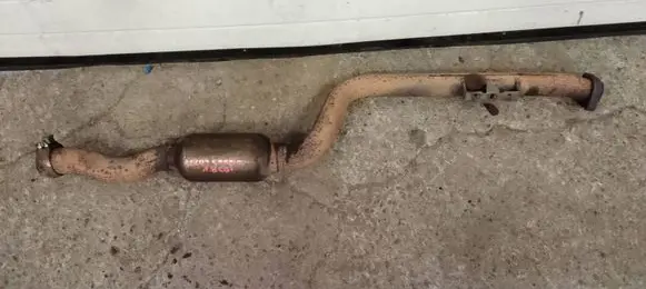 Mercedes-Benz E A207 Muffler/silencer A2124910001 SV1810